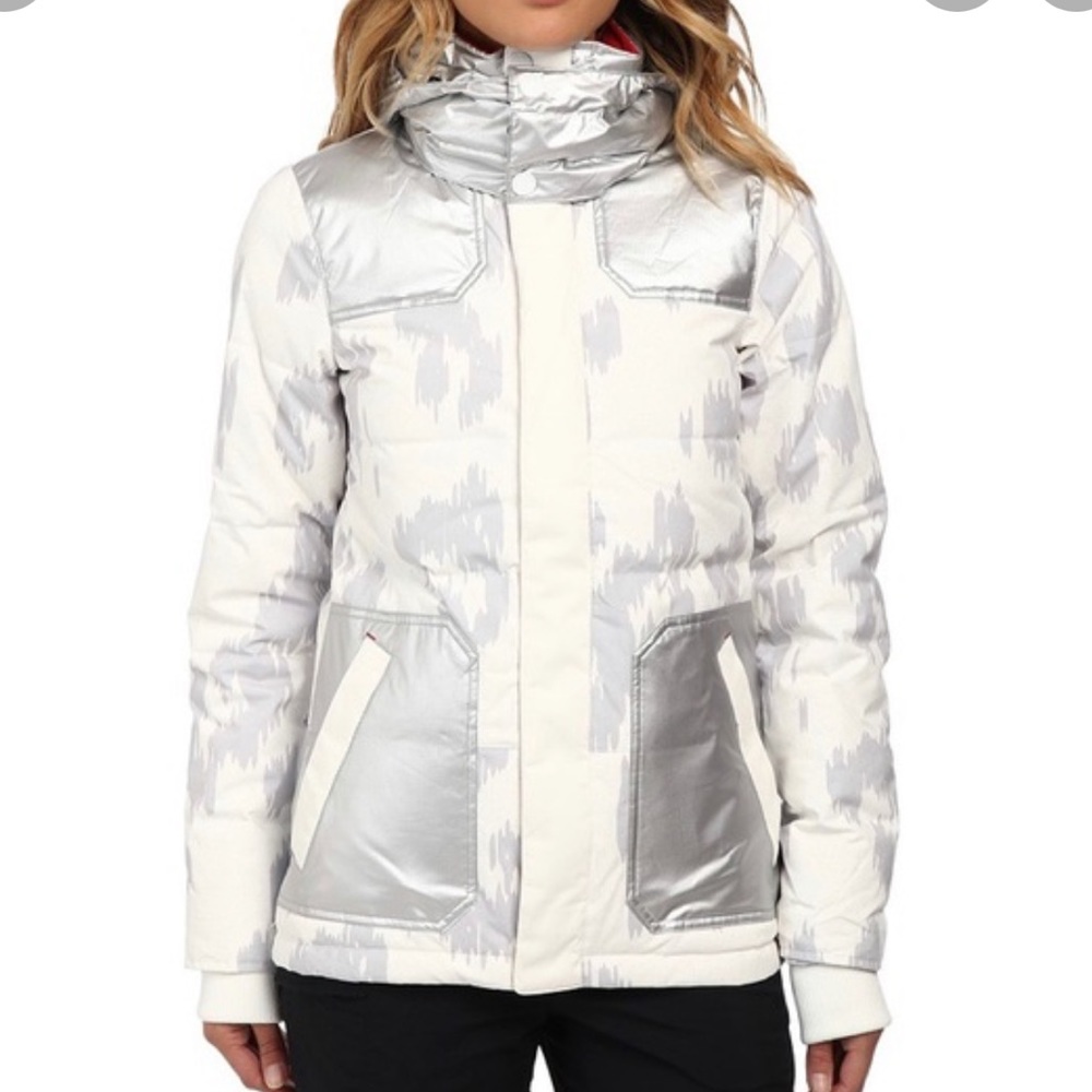 Burton LAMB blitz collab Gwen Stefani Rare snowboard jacket Punk XS snow bunny